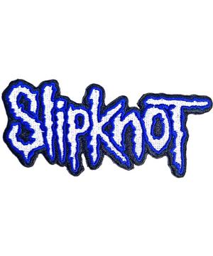 Cut-Out Logo Blue Border Patch