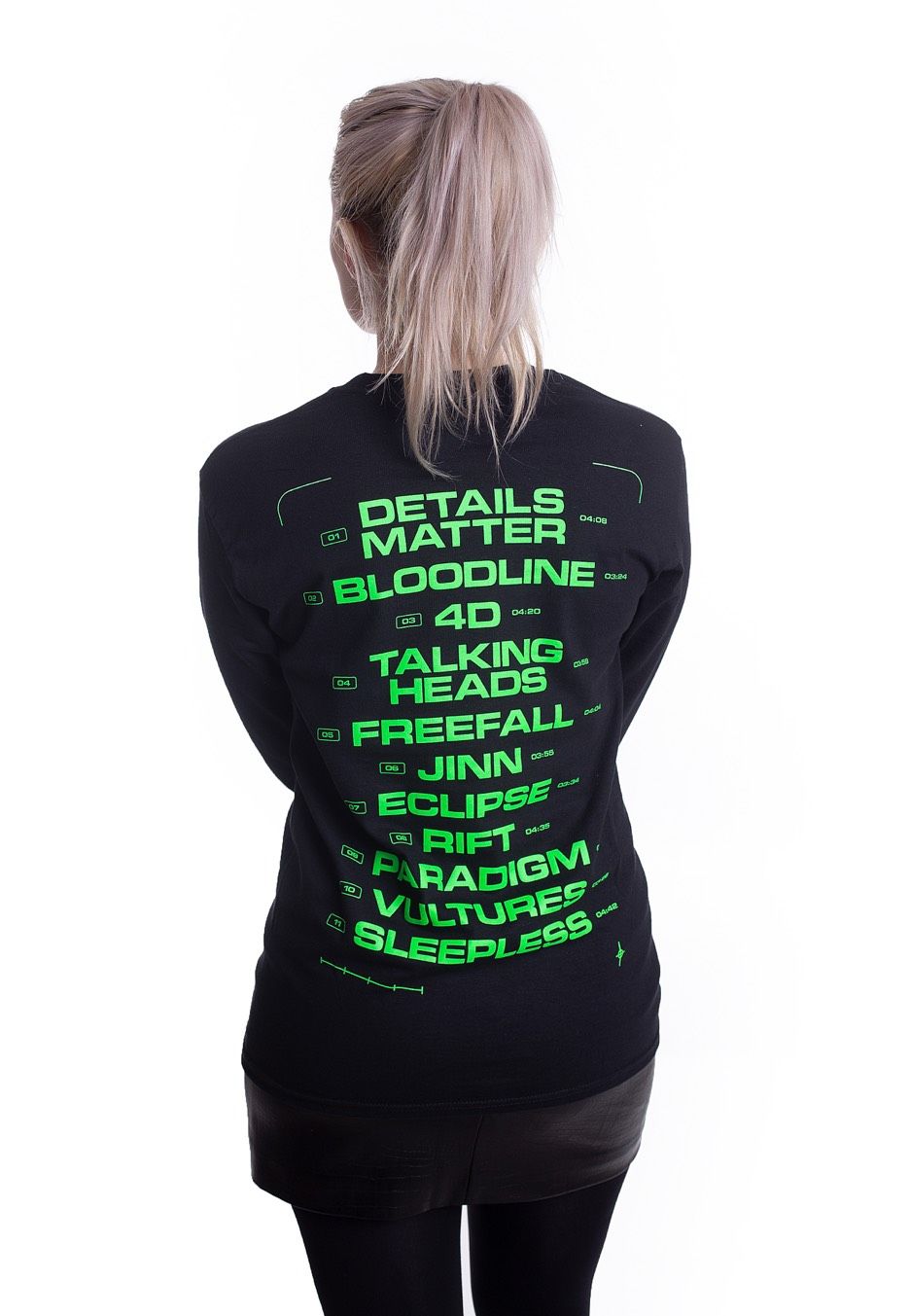 Tracklist Long Sleeve T-Shirt