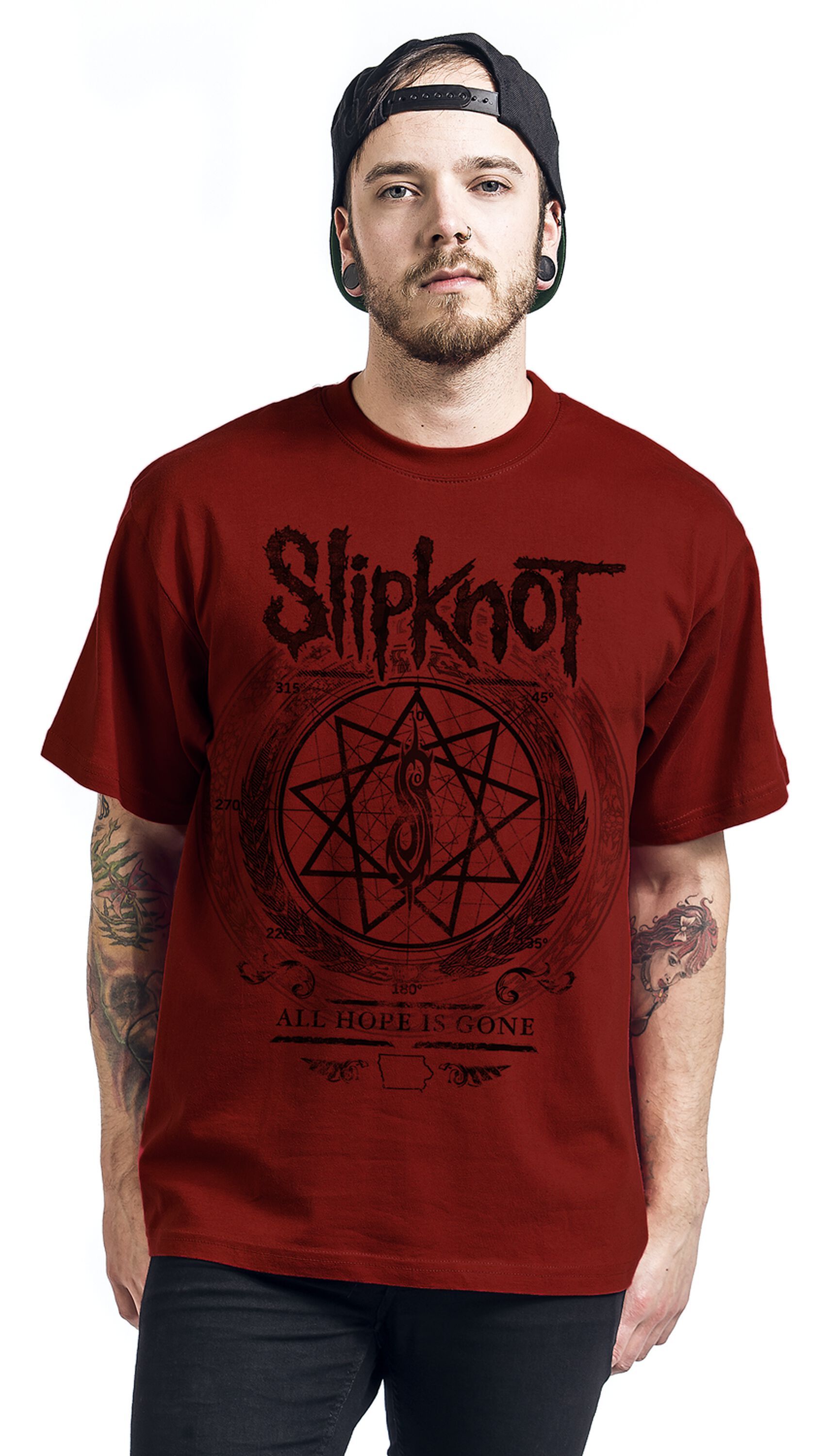 Blurry Burgundy T-Shirt