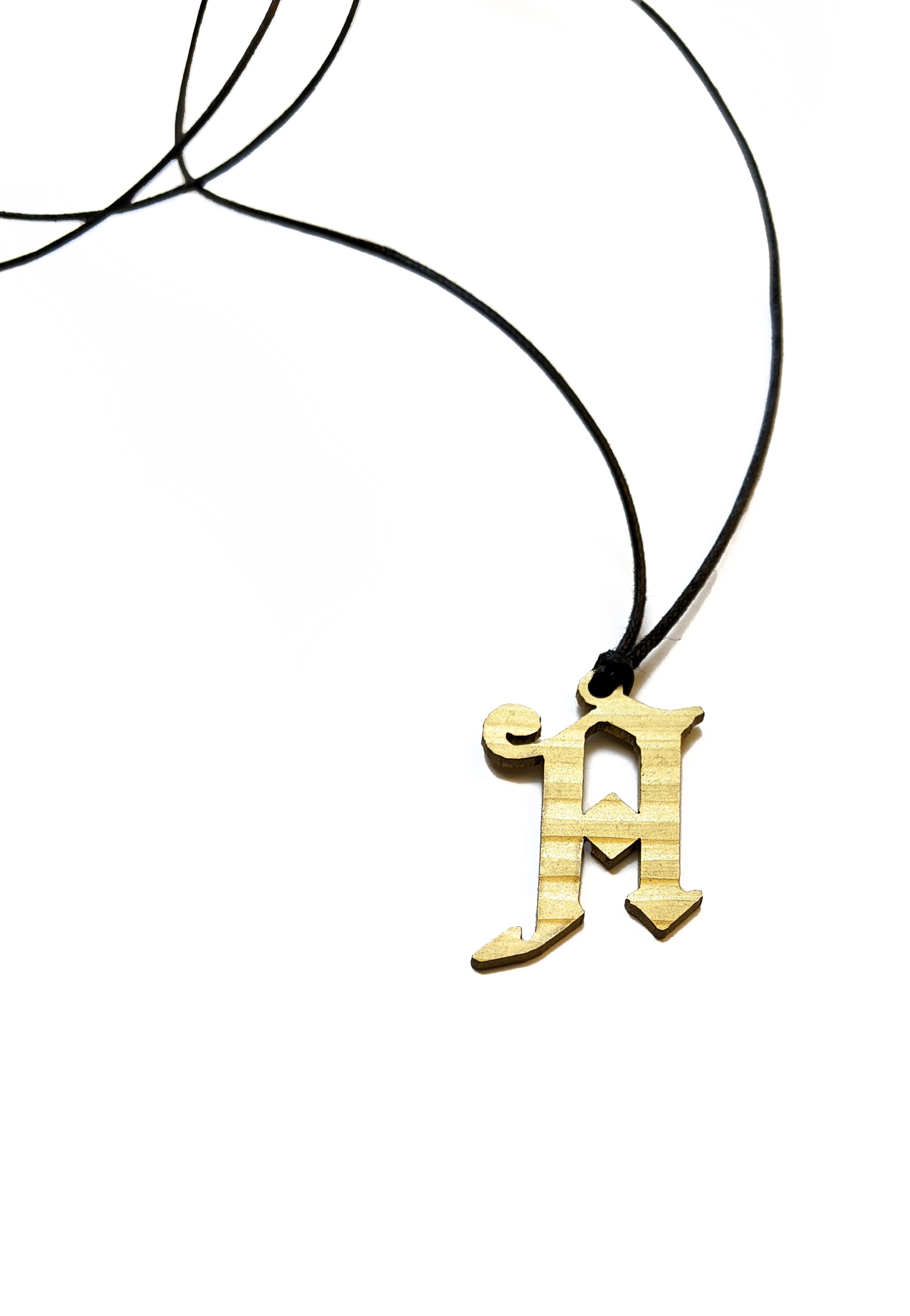 A Logo Shape Necklace