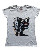Iowa Goat Shadow Grey Fitted T-Shirt