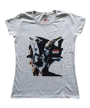 Iowa Goat Shadow Grey Fitted T-Shirt