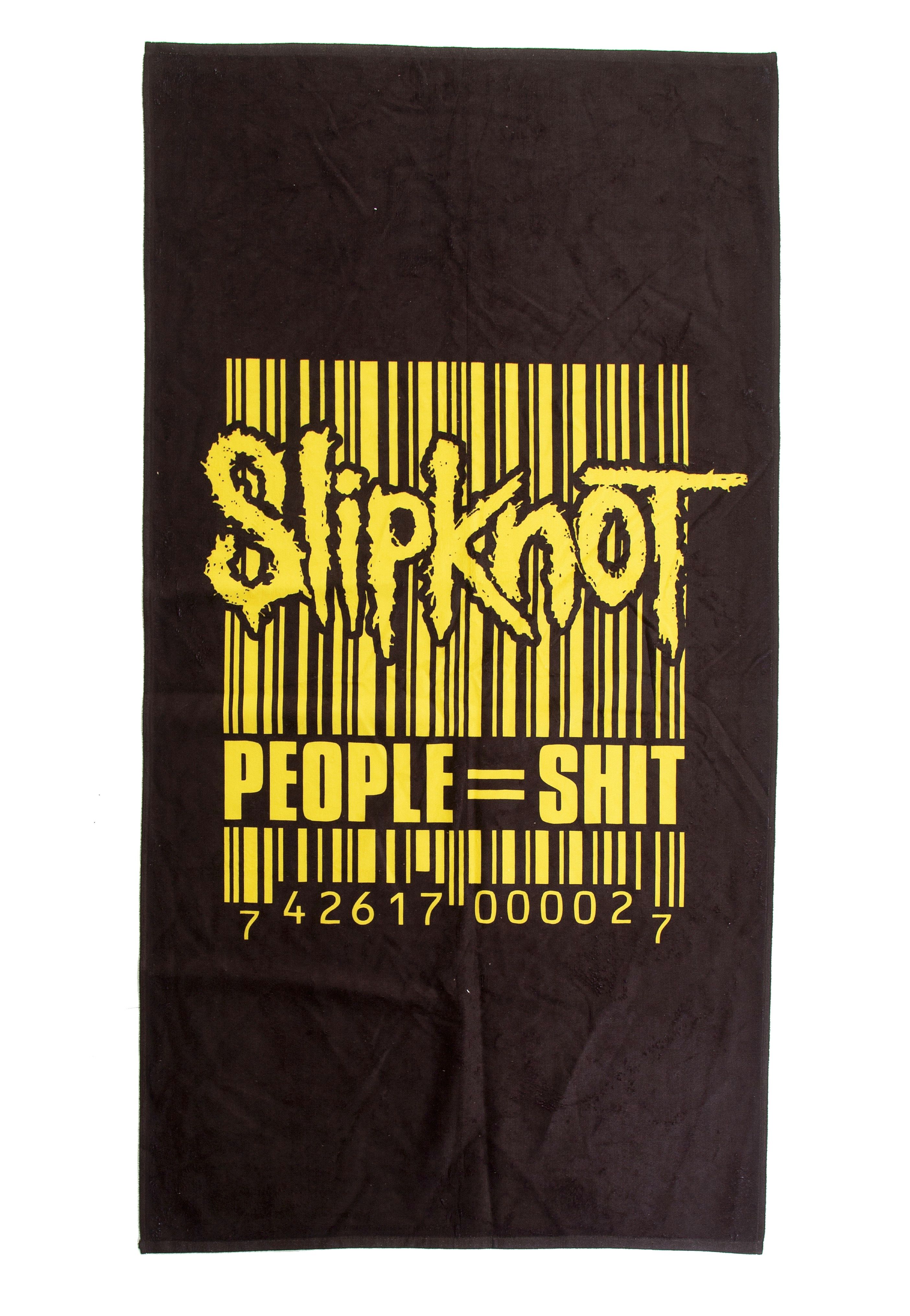 People = Shit Barcode Beach Towel