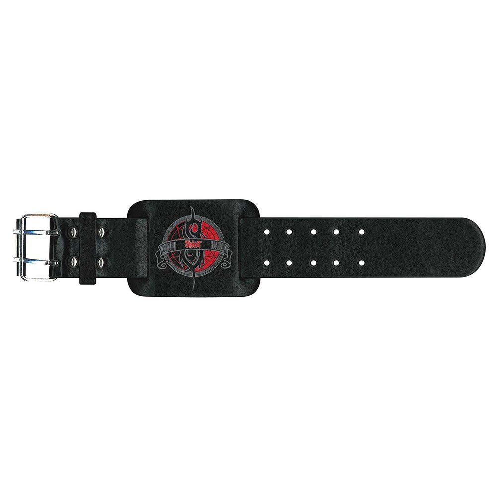 Crest Leather Wrist Strap