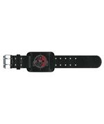 Crest Leather Wrist Strap