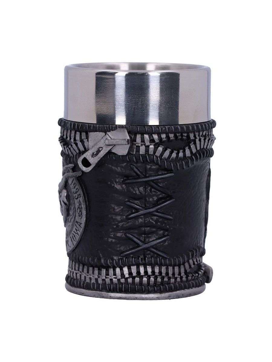 Flaming Goat Shot Glass