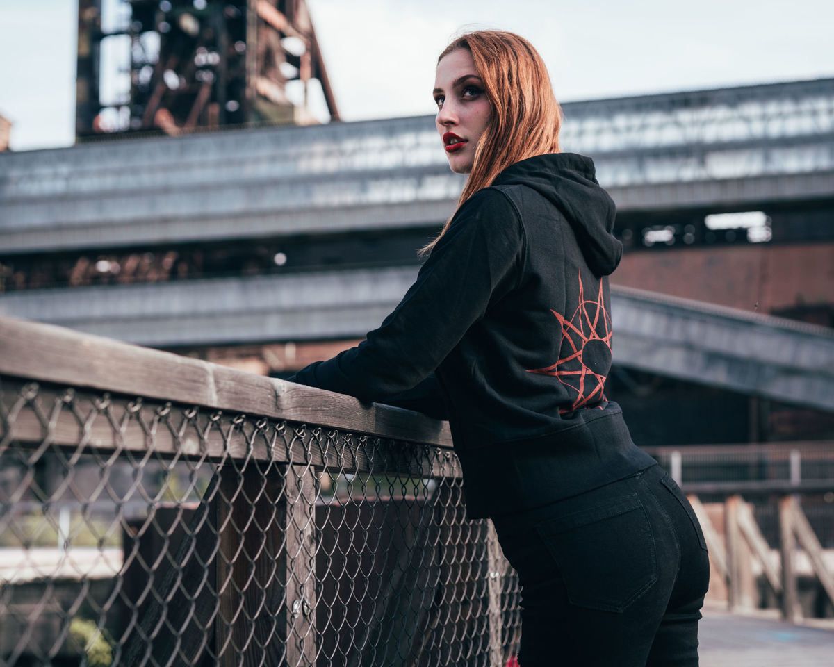 9-Pointed Star Fitted Hoodie