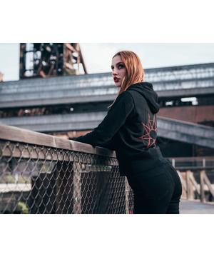 9-Pointed Star Fitted Hoodie