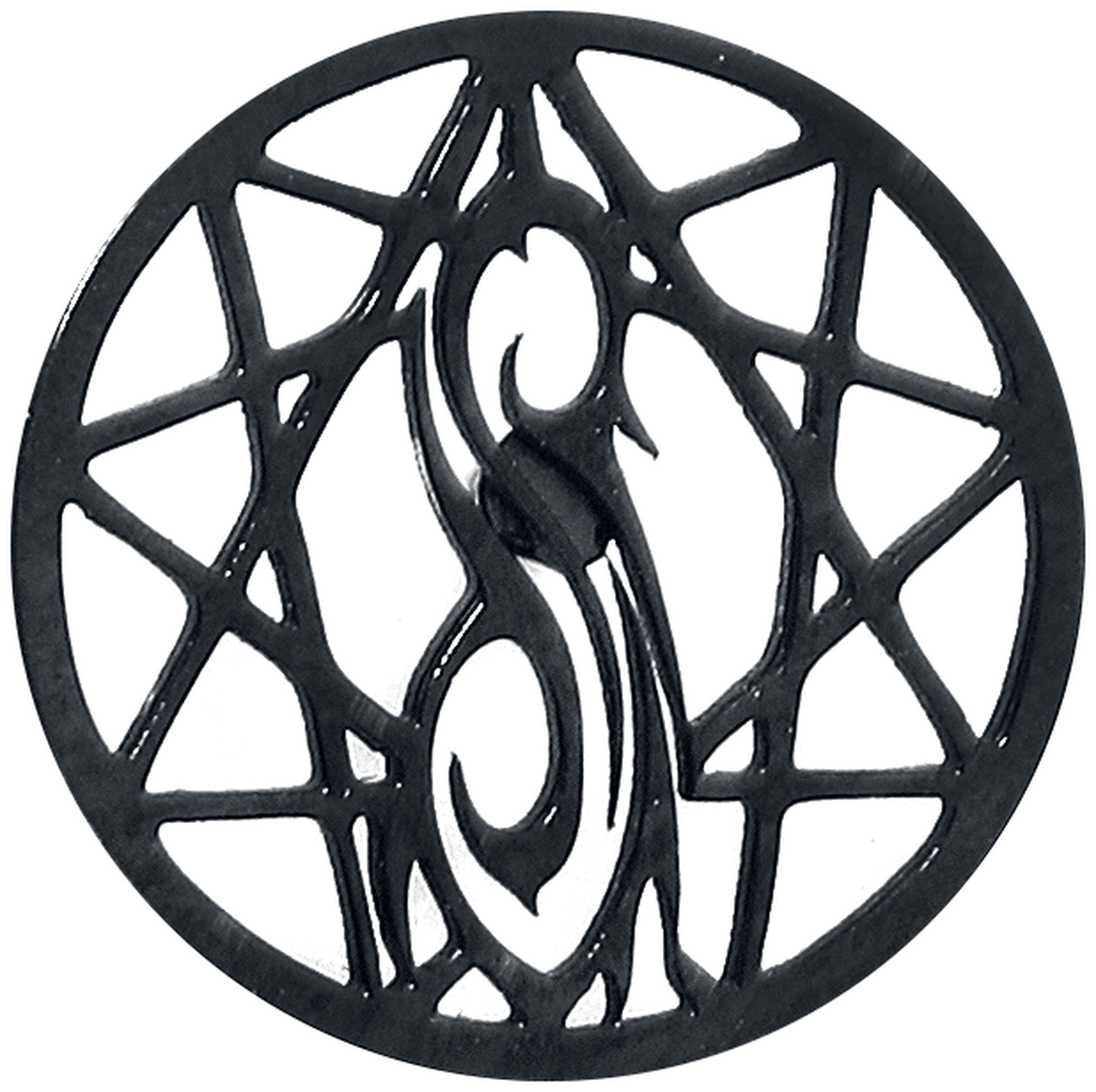 Nonagram Logo Ear Stud