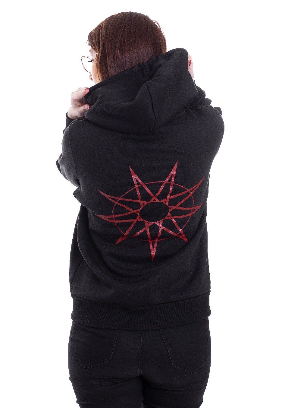 9 Point Star Zip Hoodie