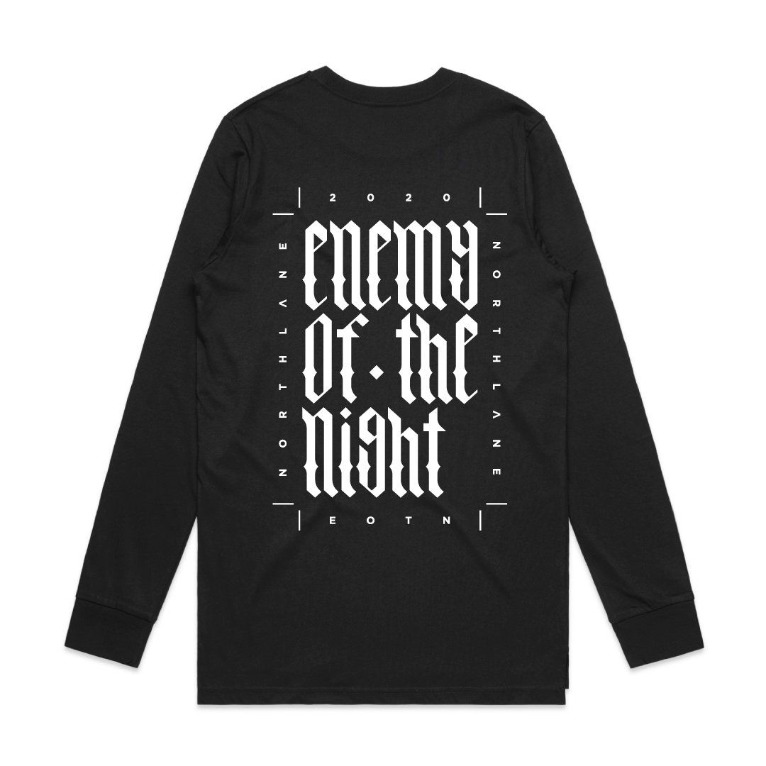 Enemy Of The Night Long Sleeve T-Shirt