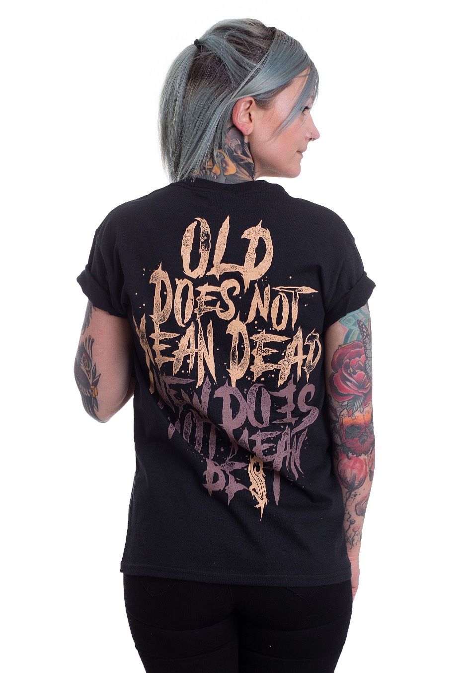 All Out Life Skeleton T-Shirt
