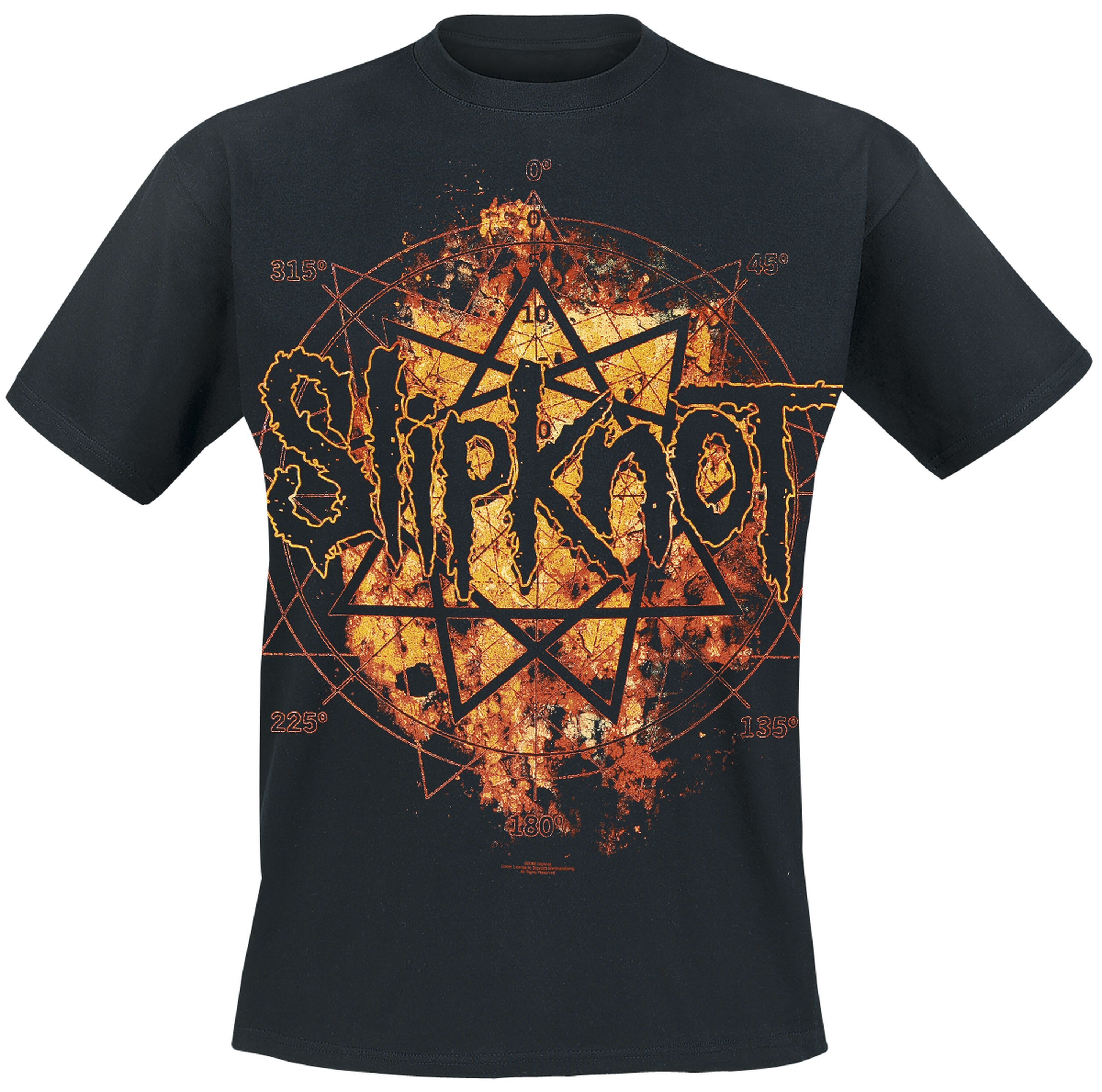 Pentagram Flames T-Shirt