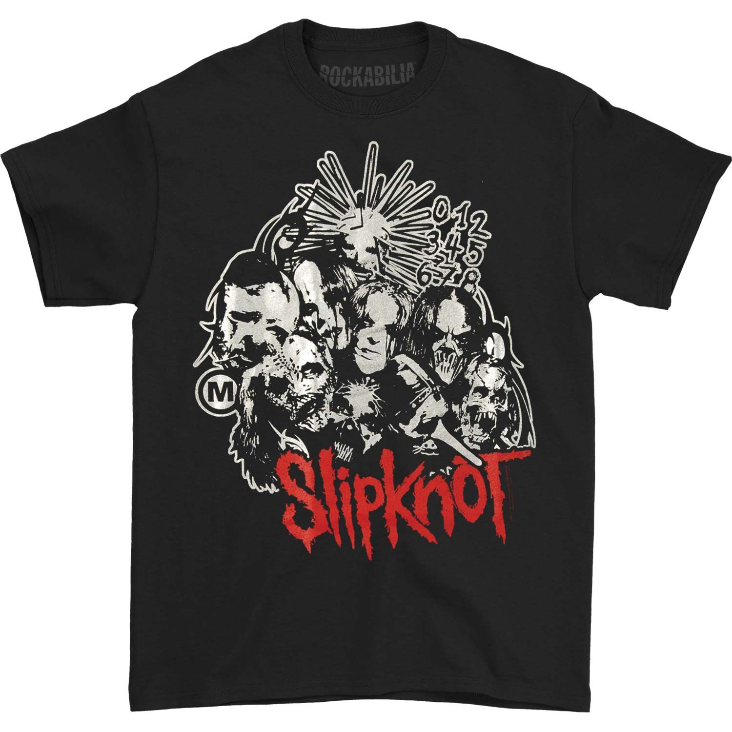 Silver Numbers T-Shirt