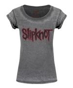 Logo Fitted Burnout T-Shirt