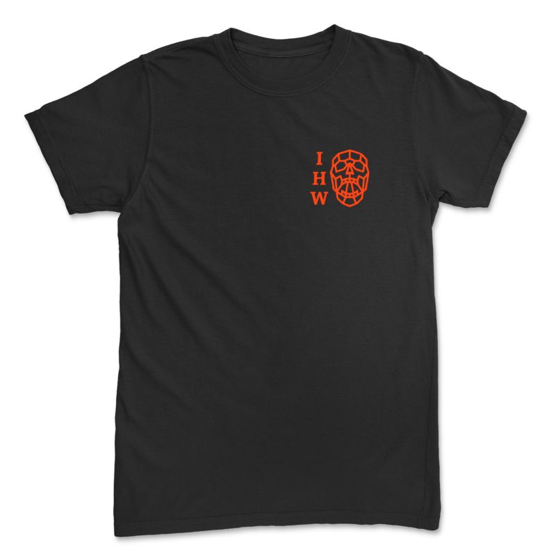 Skull Catcher Black/Orange T-Shirt