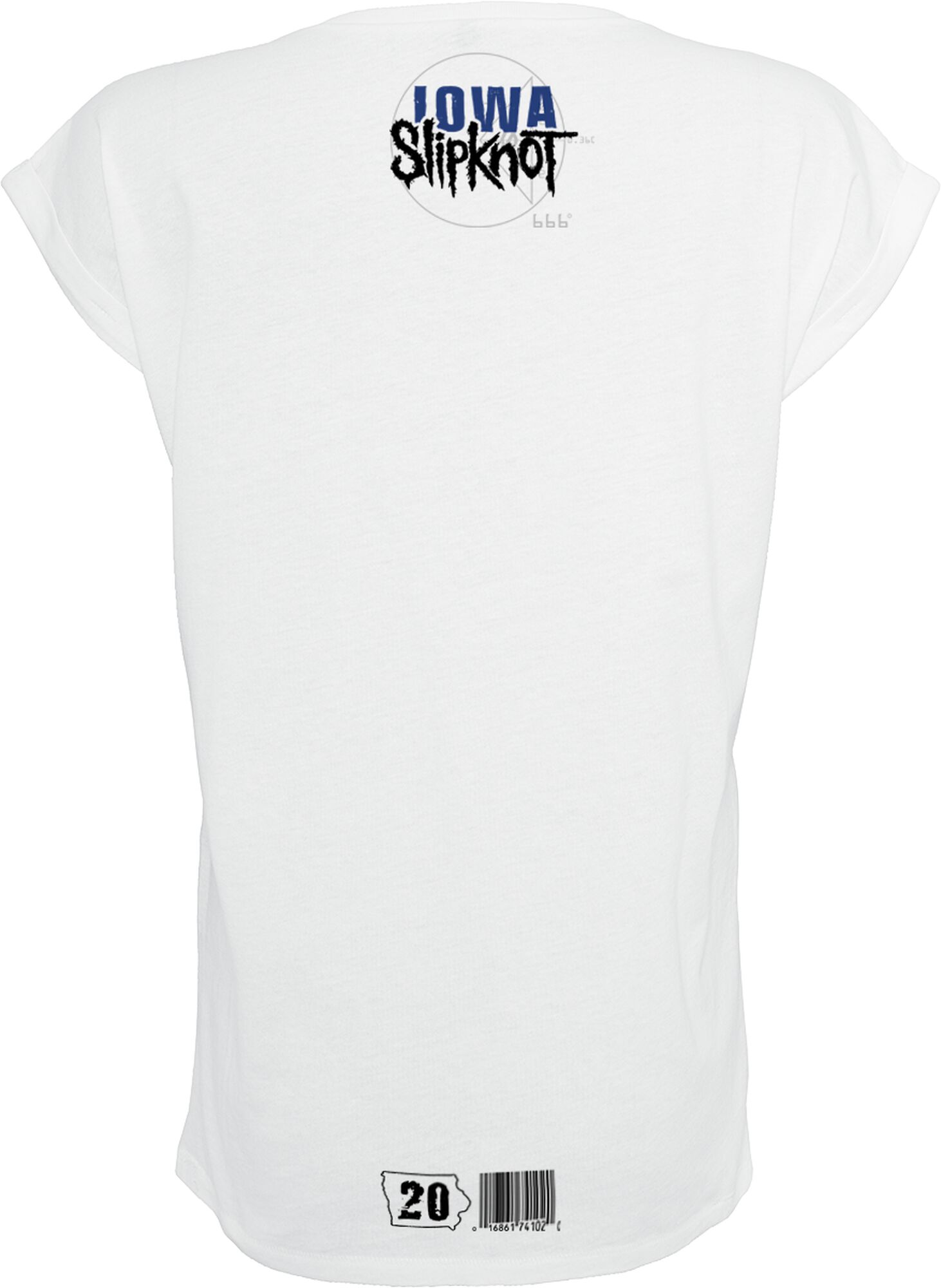 Iowa Goat Cover Fitted T-Shirt