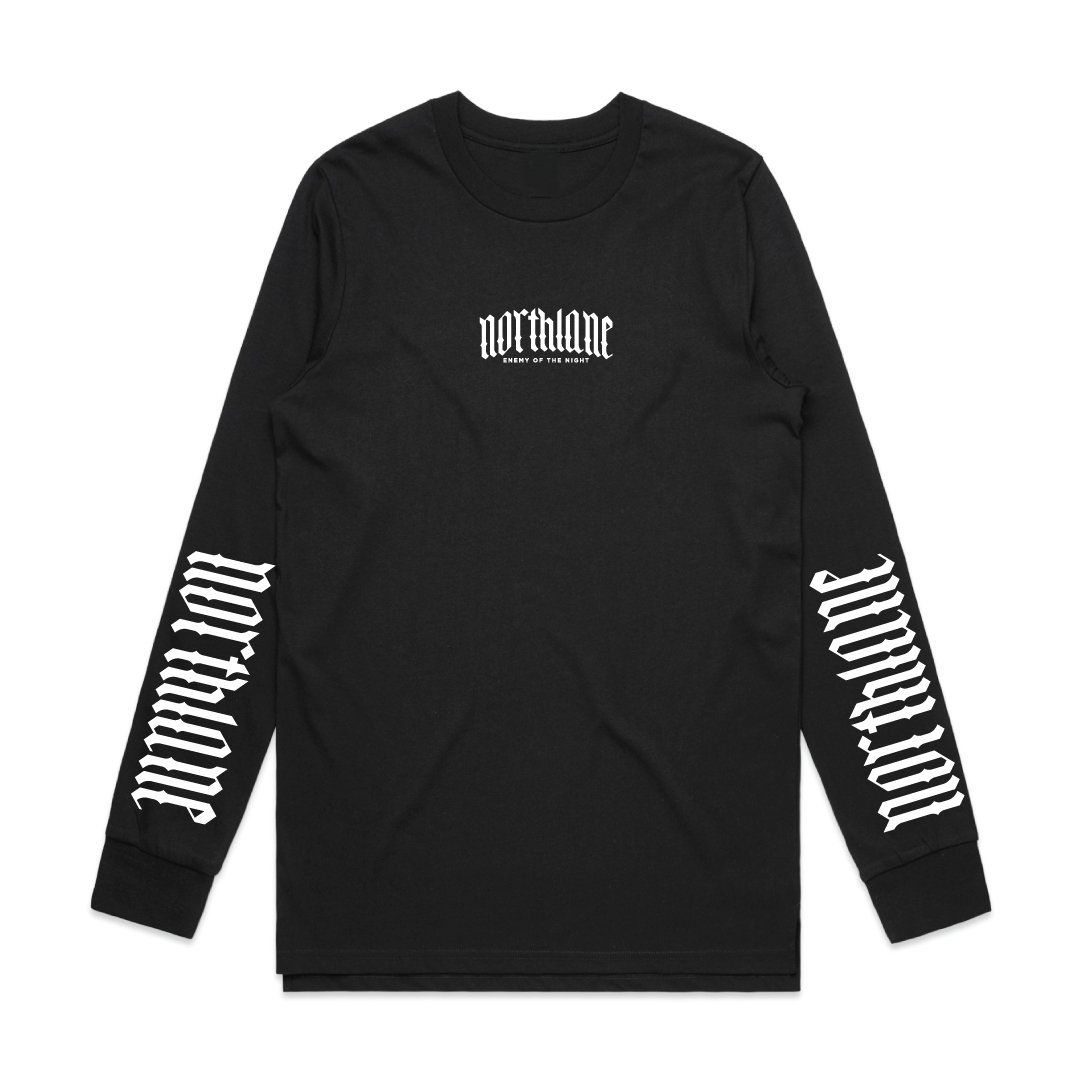 Enemy Of The Night Long Sleeve T-Shirt