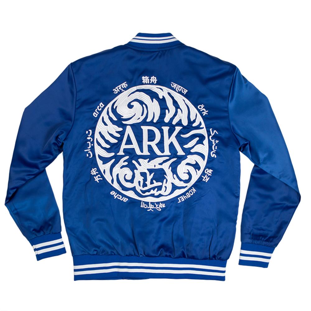 Ark Blue Varsity Jacket