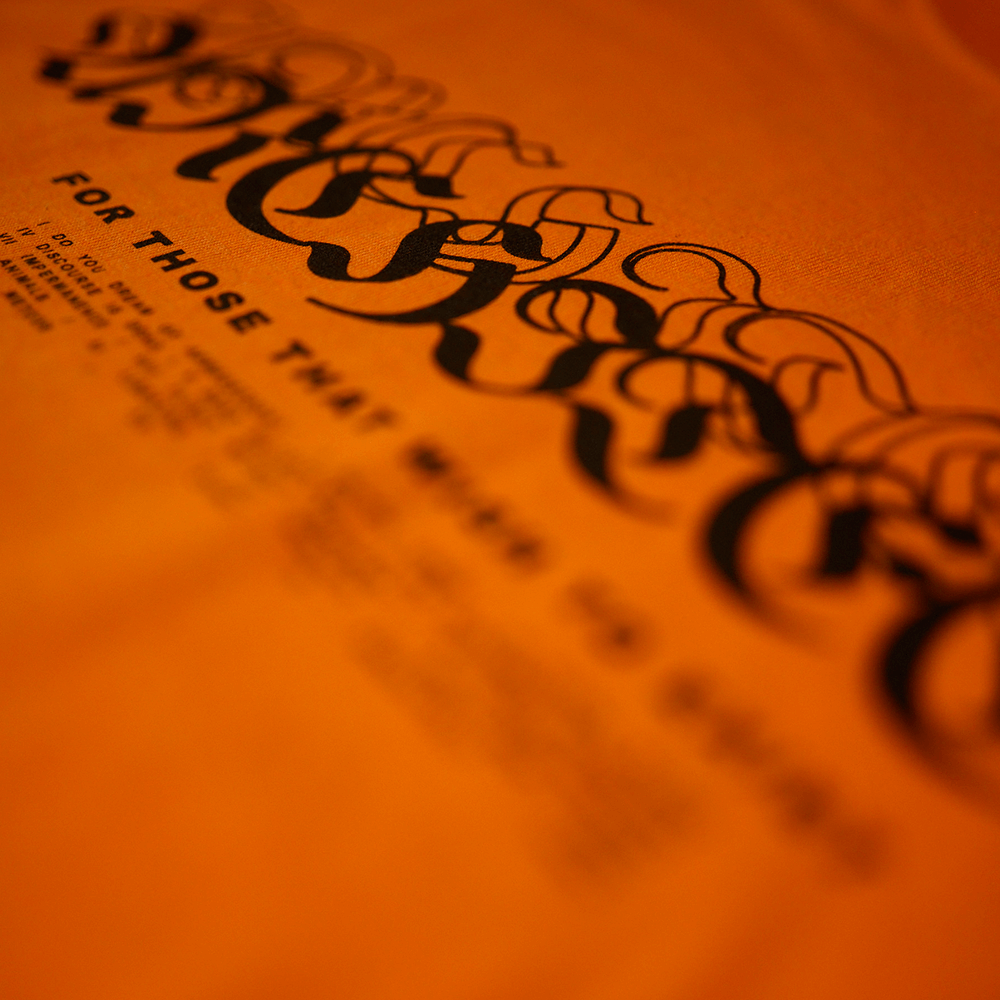 FTTWTE Orange Long Sleeve T-Shirt