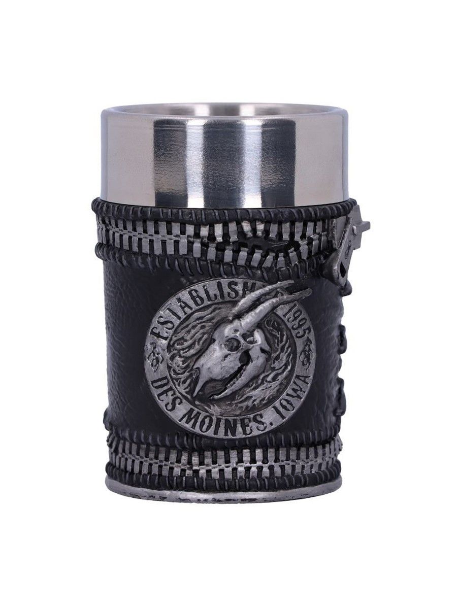 Flaming Goat Shot Glass