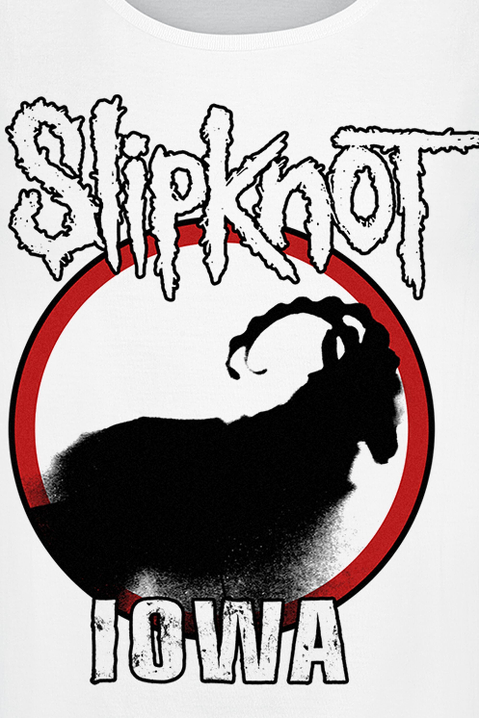 Iowa Goat Silhouette Tank Top