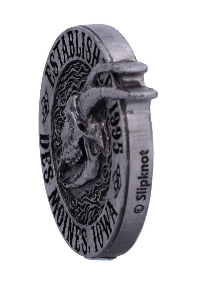 Flaming Goat Skull Magnet