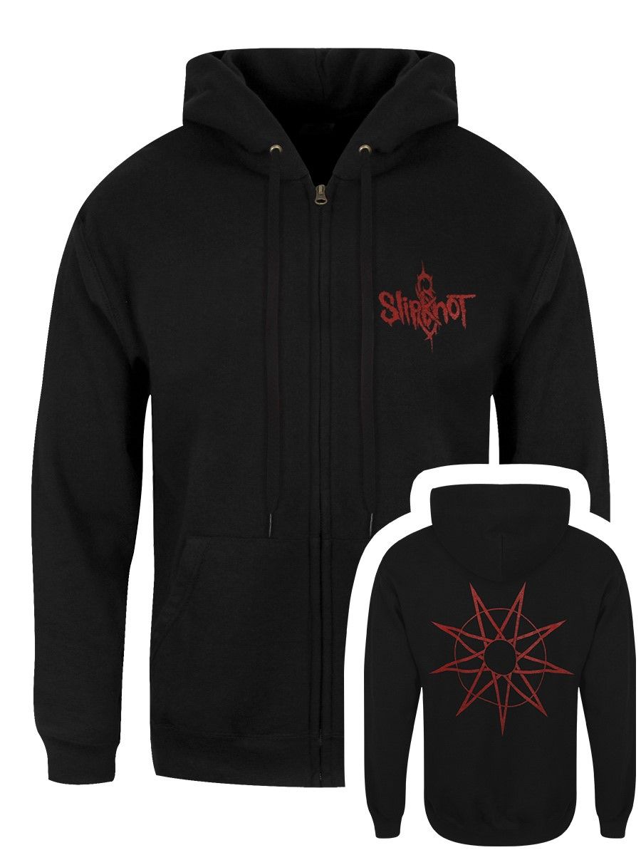 9 Point Star Zip Hoodie