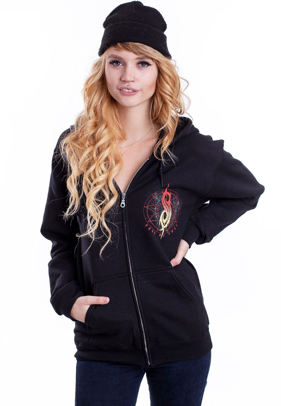 Burn Me Away Zip Hoodie
