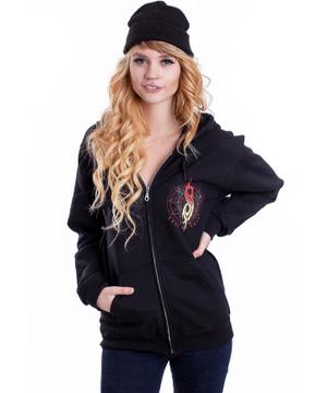 Burn Me Away Zip Hoodie