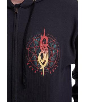 Burn Me Away Zip Hoodie