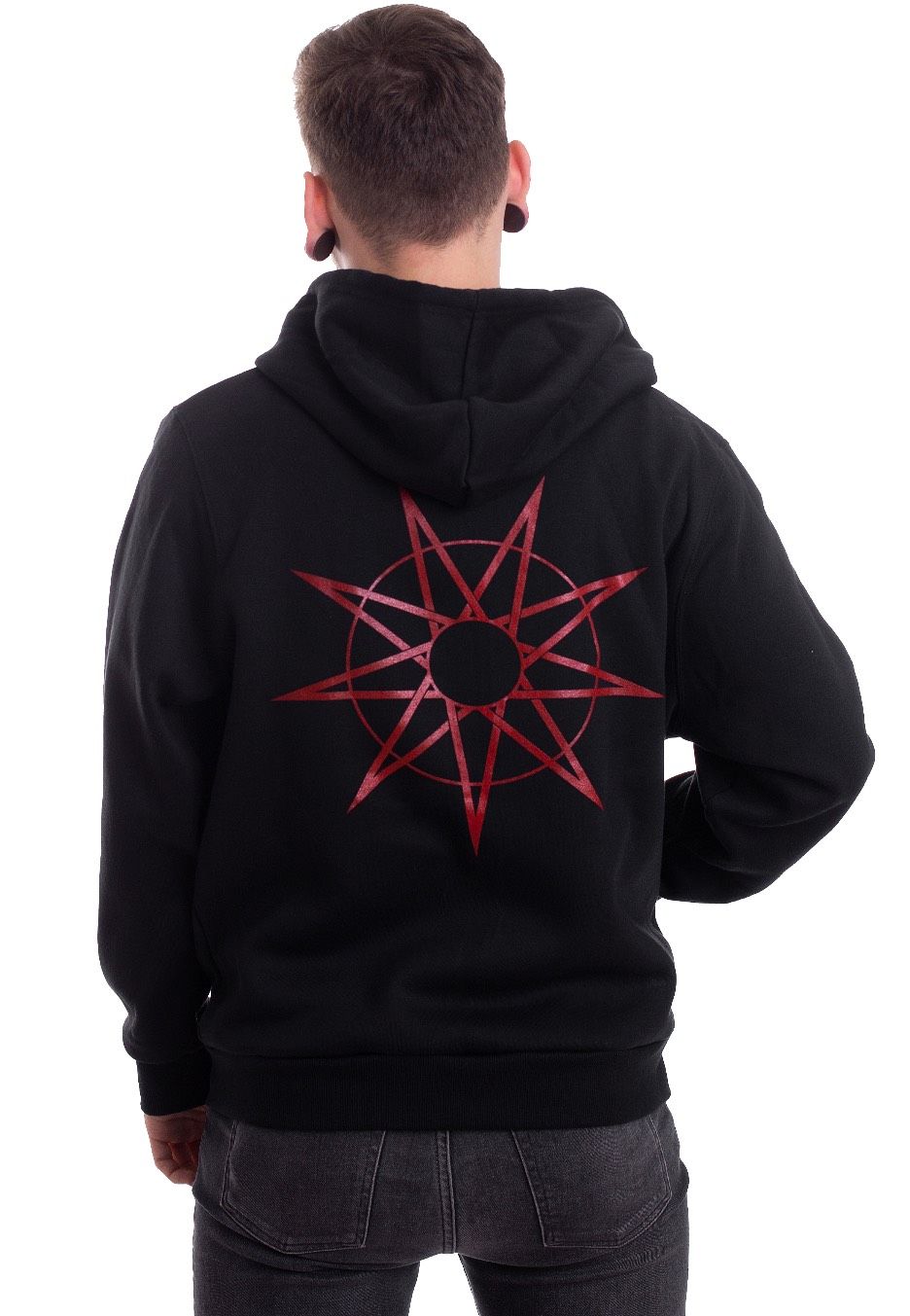 9 Point Star Zip Hoodie