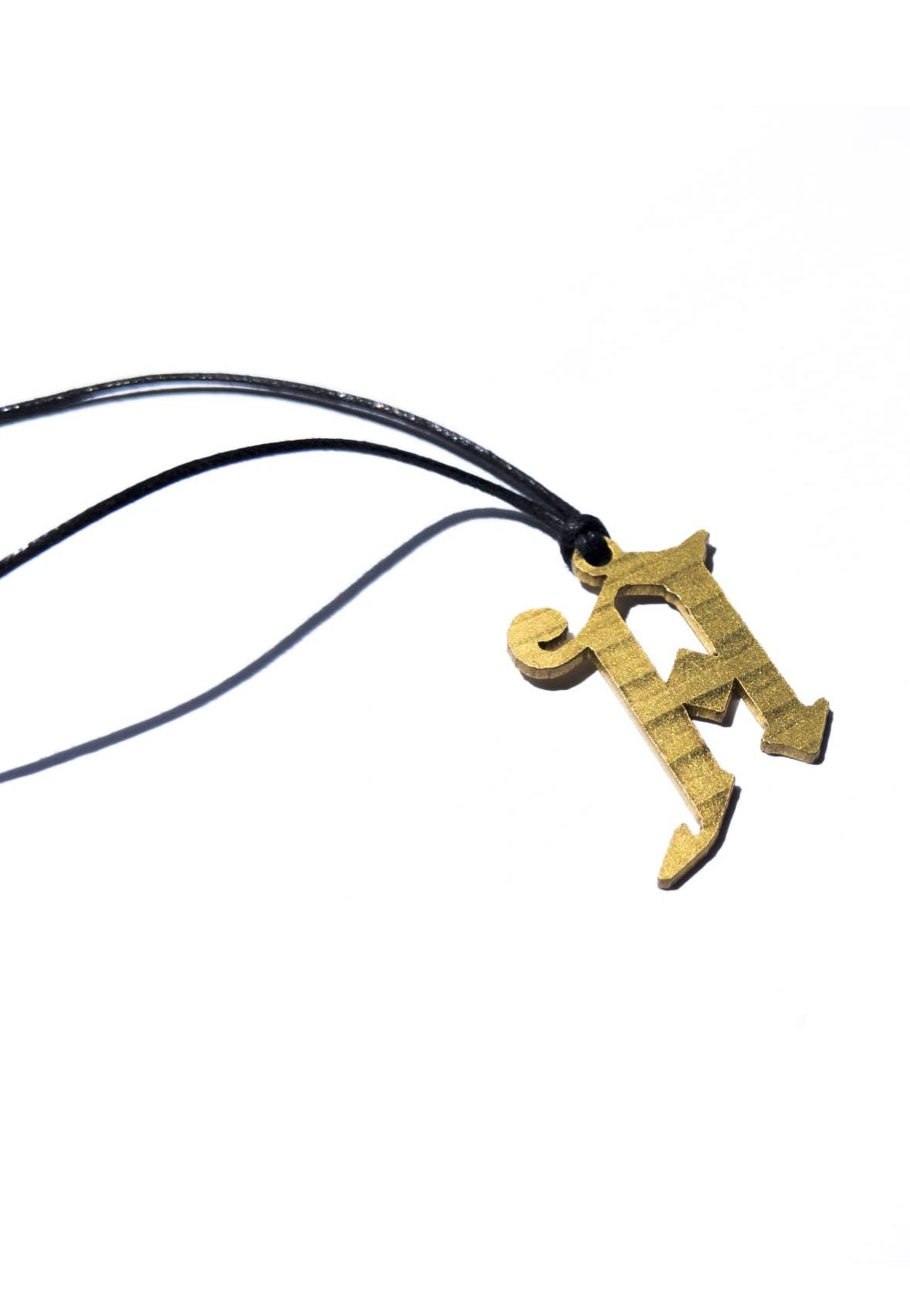 A Logo Shape Necklace