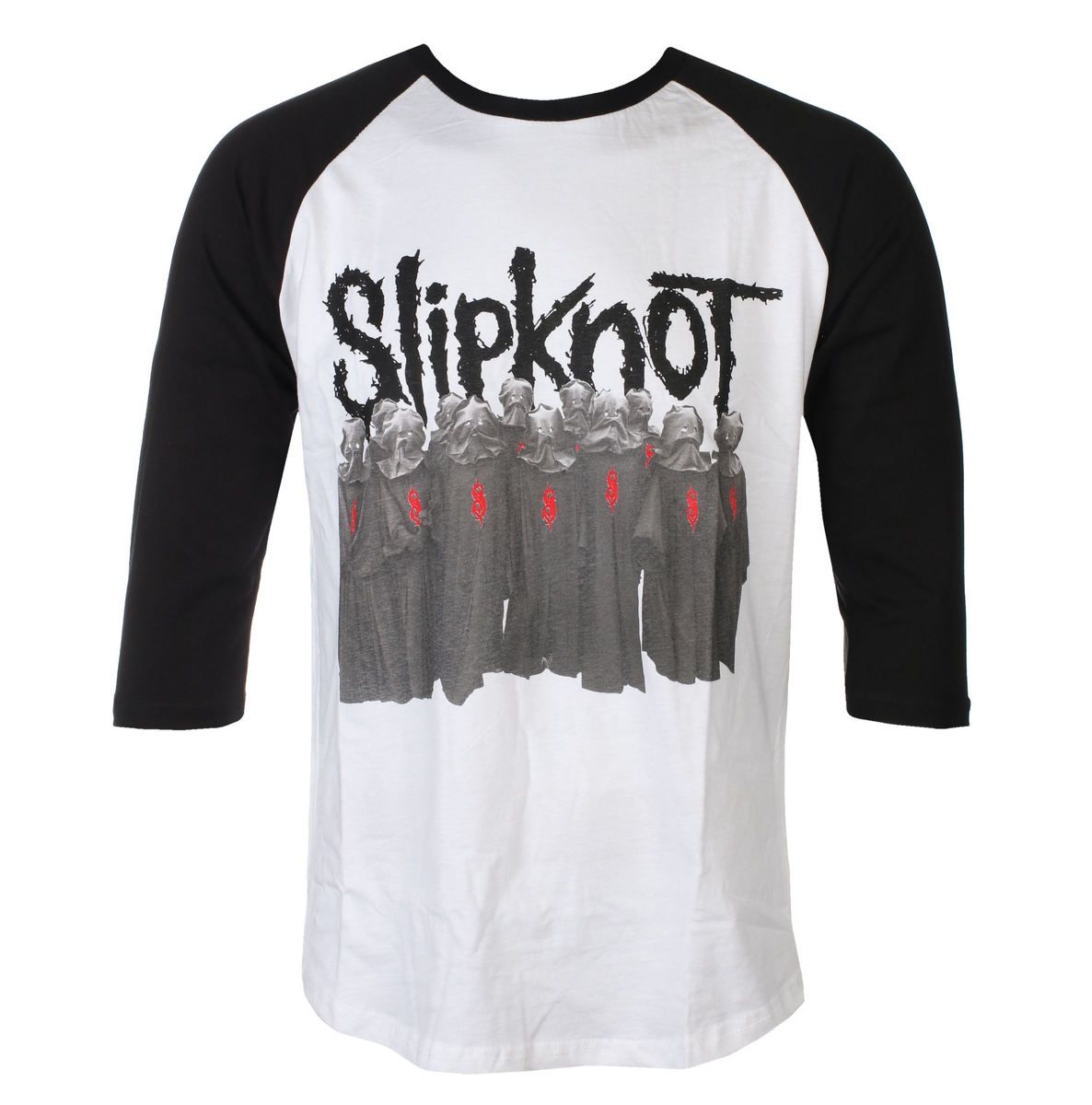 Black and White Choir 3/4 Sleeve T-Shirt