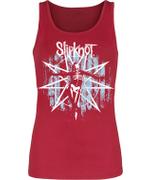 Skeleton Star Red Tank Top