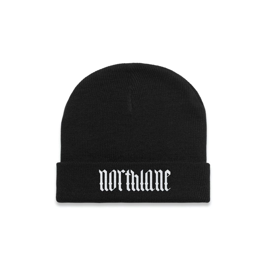 Black with white embroidered logo