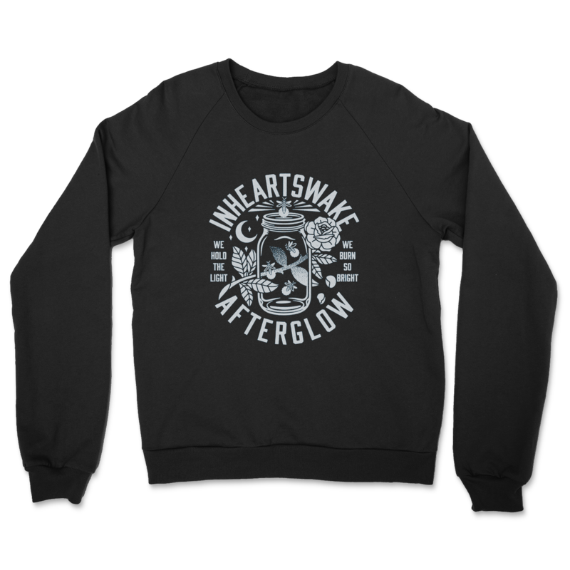 Afterglow Black Crewneck Jumper