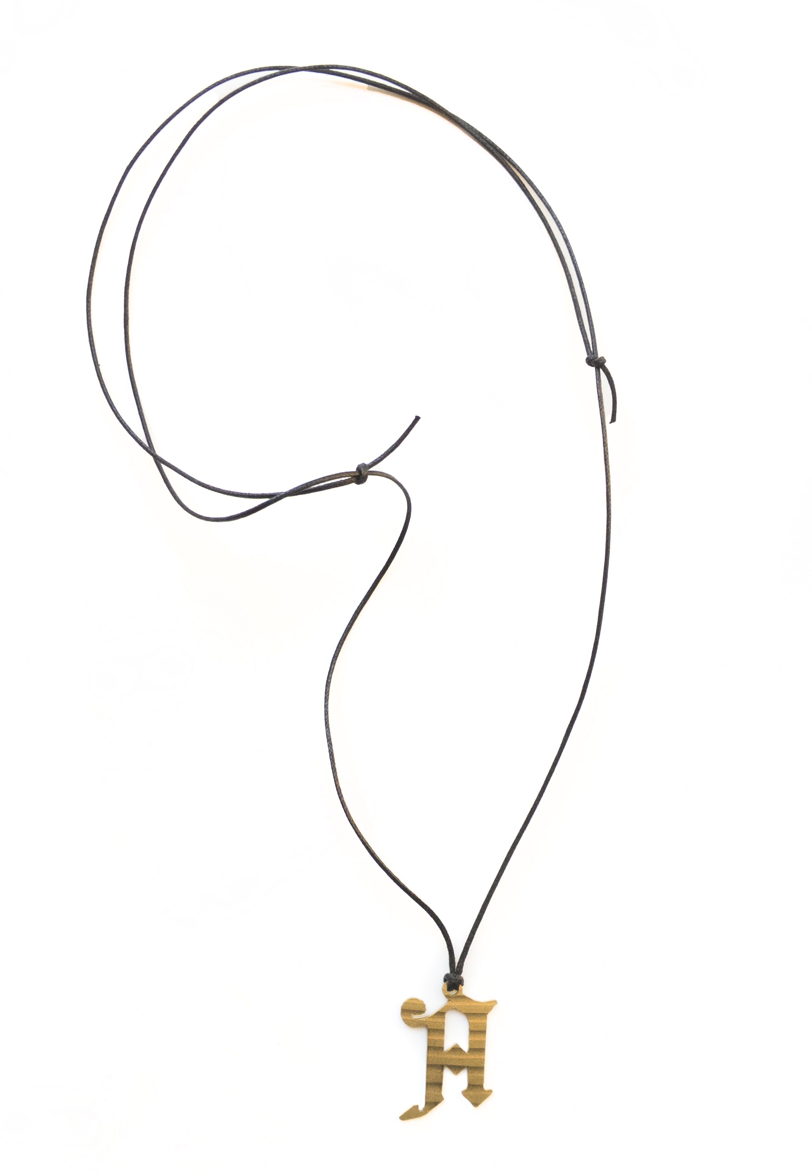 A Logo Shape Necklace