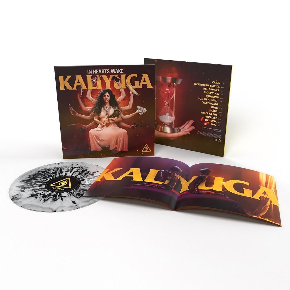 Kaliyuga Ash Black and Grey Marble Vinyl