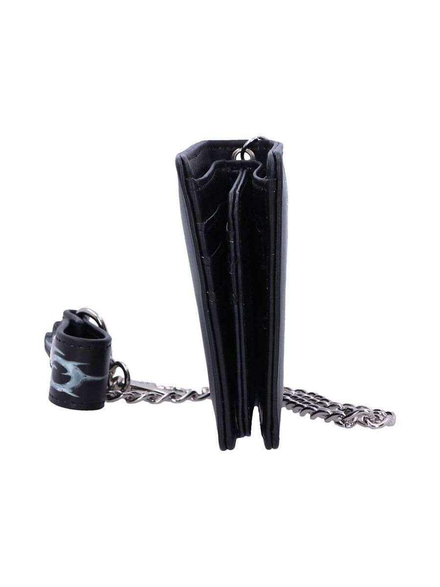 Flaming Goat Chain Wallet