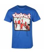 20th Anniversary Red Jumpsuits Blue T-Shirt