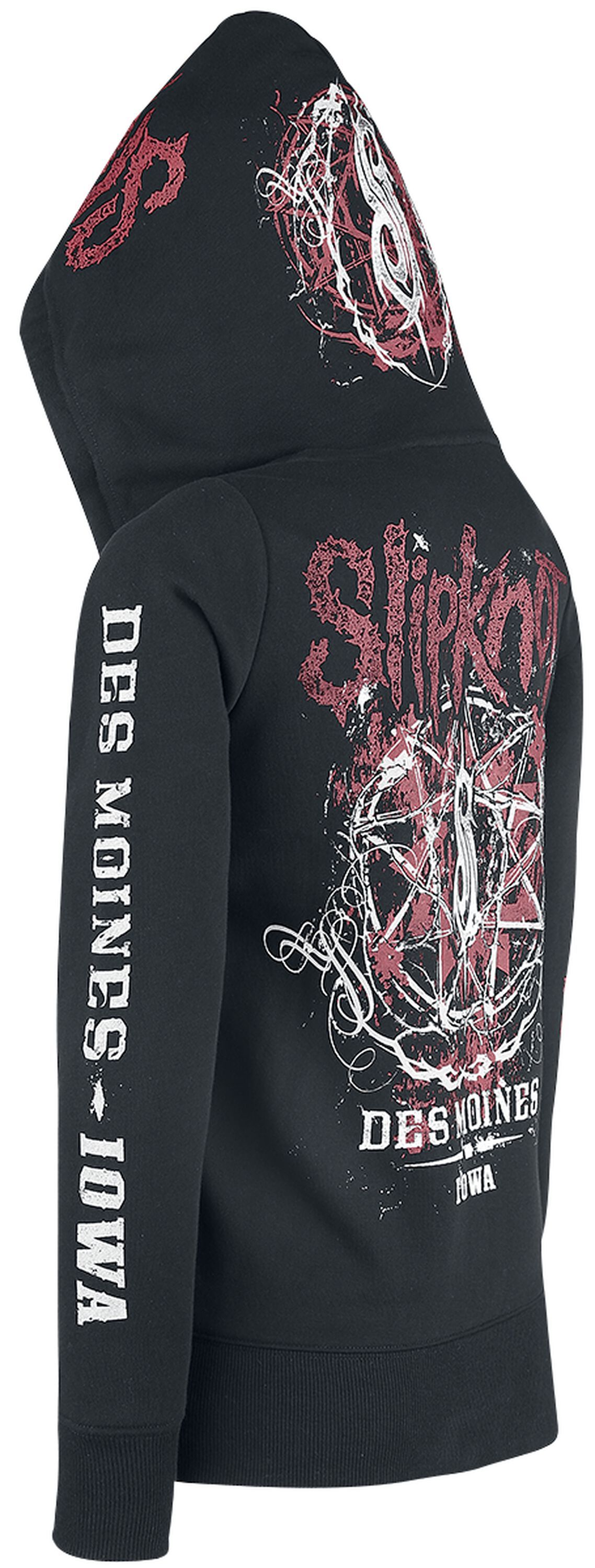 Iowa Star Fitted Zip Hoodie