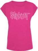 Hot Pink Logo Fitted T-Shirt