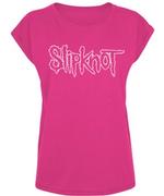 Hot Pink Logo Fitted T-Shirt