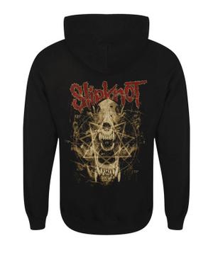 Skull Teeth Zip Hoodie