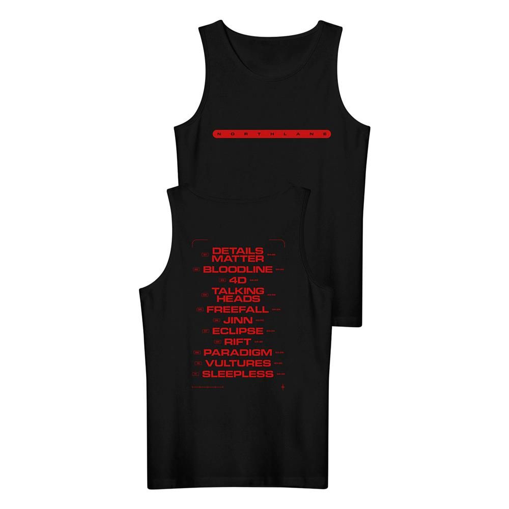 Alien Tracklist Tank Top