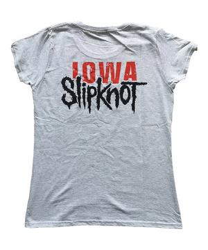 Iowa Goat Shadow Grey Fitted T-Shirt