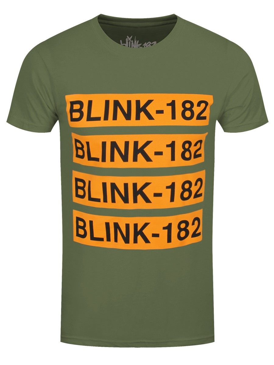 Logo Repeat Olive Green T-Shirt