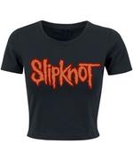 Orange Logo Crop Top