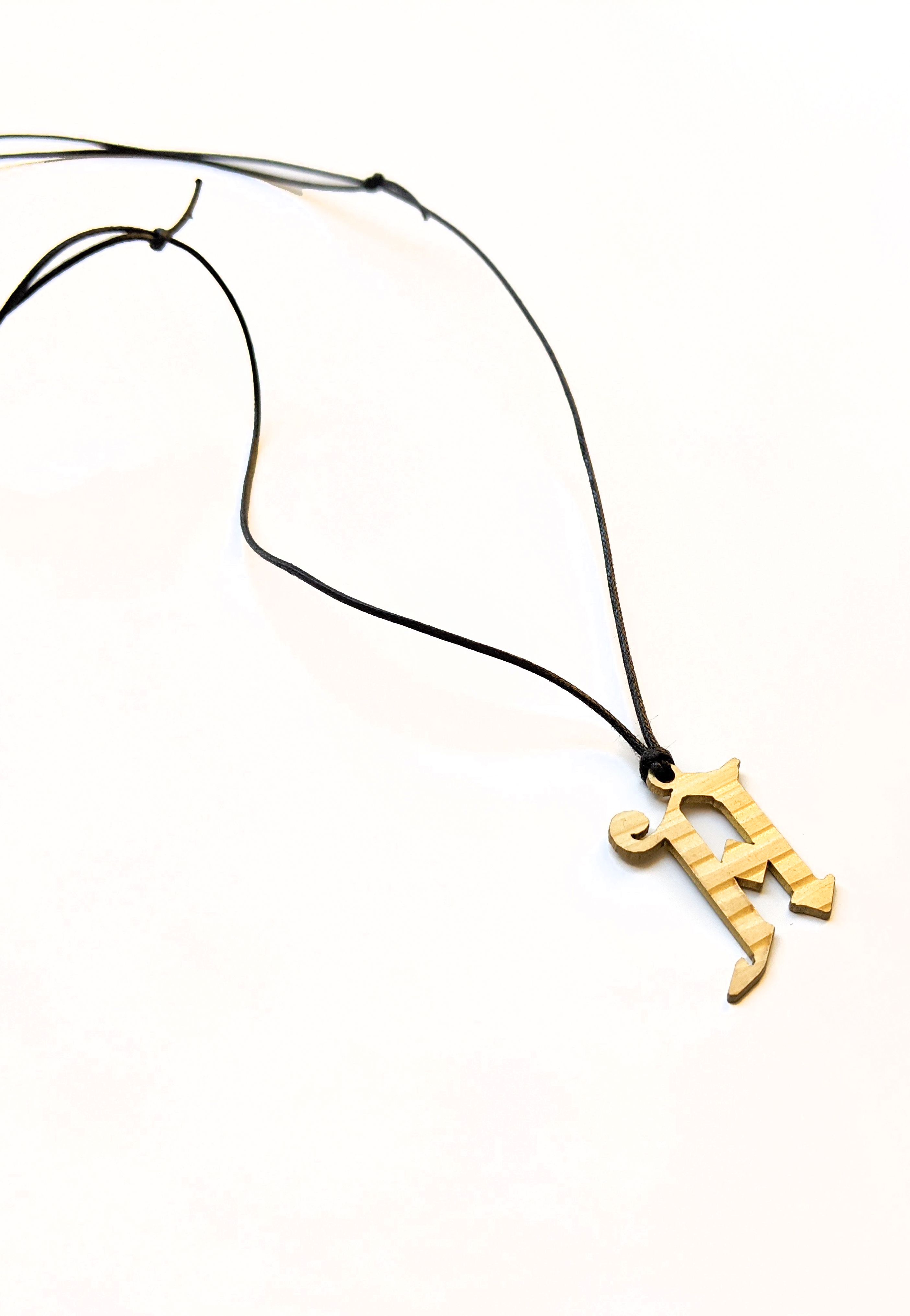 A Logo Shape Necklace